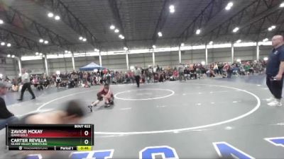 65A Cons. Semi - Zavior McKay, Idaho Gold vs Carter Revilla, Silver Valley Wrestling
