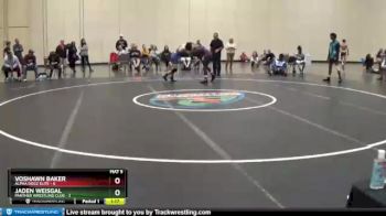 129 lbs Round 2 (6 Team) - Voshawn Baker, Alpha Dogz Elite vs Jaden Weisgal, Panther Wrestling Club