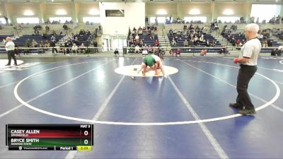 184 lbs Quarterfinal - Casey Allen, Springfield vs Bryce Smith, Oswego State