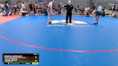 157 lbs Semifinal - Roger Bravo, Washington vs Marcus Gonzales, Bear Claw Wrestling Club- Maple Valley Jr Wrestling