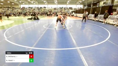 138 lbs Consi Of 32 #2 - Alexander Williams, UT vs Ayden Hood, TN