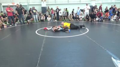 40 lbs Round 2 - Julian Jette, West Virginia Wild vs Thor Skidmore, Ares W.C. (MI)