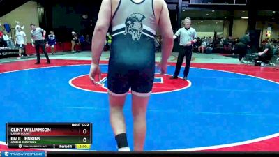 1A-285 lbs Semifinal - Paul Jenkins, Athens Christian vs Clint Williamson, Lamar County