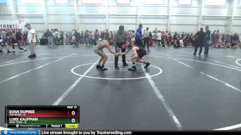 98 lbs Round 2 (10 Team) - Luke Kaufman, Ohio Titan vs Evan Dupree, Tar River