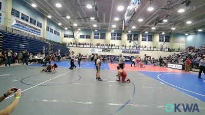 Quarterfinal - Emmett Jones, Panther Youth Wrestling vs Mason Wood, Apache Youth Wrestling