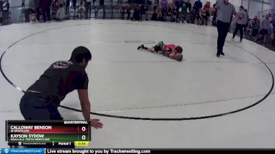 5 lbs Quarterfinal - Calloway Benson, GI Grapplers vs Kayson Sydow, Ogallala Youth Wrestling