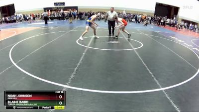 144 lbs Cons. Round 1 - Noah Johnson, Park Hill vs Blaine Baird, Topeka-Washburn Rural HS