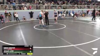 160 lbs Round 2 - Edgar Land, Soldotna Whalers Wrestling Club vs Drew Deemer, Mat-Su Matmen