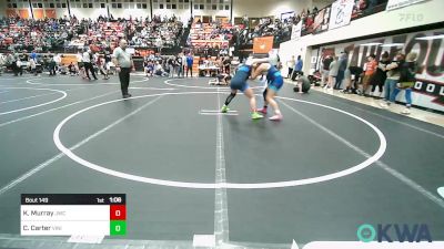 135 lbs Final - Khloe Murray, Jay Wrestling Club vs Cadence Carter, Vinita Kids Wrestling