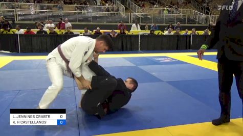 LOUIS JENNINGS CRABTREE, JR. vs KEVIN H CASTELLANOS 2024 Pan Jiu Jitsu IBJJF Championship