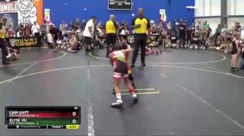 43 lbs Round 4 (6 Team) - Liam Gatt, Backyard Brawlers vs Elyse Vu, East Kansas Eagles