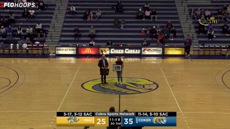 Replay: Mars Hill vs Coker - Men's | Feb 18 @ 4 PM