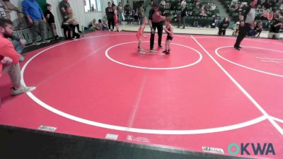 43 lbs Rr Rnd 5 - Urijah Bolin, Sallisaw Takedown Club vs Reed Rucker, Tahlequah Wrestling Club