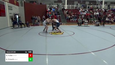 190 lbs Consi Of 8 #2 - Riley Fuller, Mount Vernon vs Andrew Crouch, Berkeley Prep