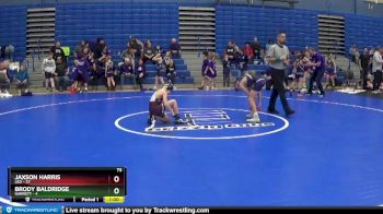 73 lbs Semis (4 Team) - Brody Baldridge, Garrett vs Jaxson Harris, Leo