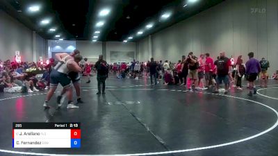 285 lbs Quarterfinal - John Arellano, Florida vs Cane Fernandez, Empowered Ocala Wrestling