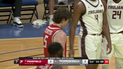 LITTLE ROCK vs. FAIRFIELD - 2024 Ro College Basketball Invitational