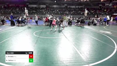 105 lbs Round Of 16 - Justin Amato, Hillsborough vs Alexander Zelna, Bitetto Trained Wrestling