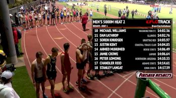 Men's 5k, Heat 3