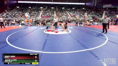 3A-215 lbs Semifinal - Jimmy Dees, Powell vs Jakob Lloyd, Green River