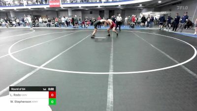 184 lbs Round Of 64 - Luke Rada, Harvard vs Walker Stephenson, Army-West Point