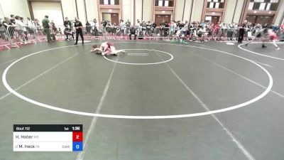 120 lbs Round Of 32 - Hayden Haber, Md vs Marcus Heck, Pa