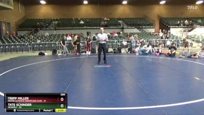 250 lbs Round 3 (4 Team) - Kelen Padgett, Moyer Ultimate Wrestling Club vs Cayden Adams, Waverly