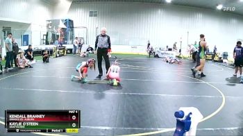 73 lbs Round 3 - Kendall Brahney, Owasco Es: Auburn vs Kaylie O`steen, Unattached