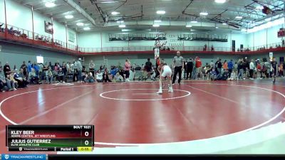 80 lbs Champ. Round 2 - Kley Beer, Adams Central Jet Wrestling vs Julius Gutierrez, Elite Athletic Club