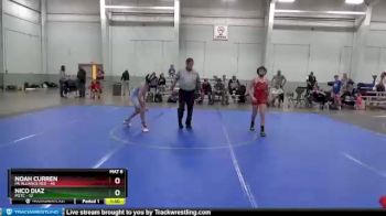 92 lbs Round 7 (8 Team) - Noah Curren, PA Alliance Red vs Nico Diaz, M2TC