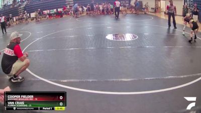 65 lbs Quarterfinals (8 Team) - Cooper Fielder, Backyard Brawlers Red vs Van Craig, Florida Scorpions