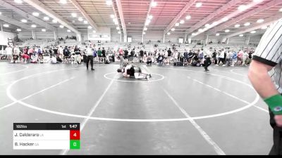 182 lbs Round Of 32 - Jackson Calderaro, LA vs Brock Hacker, GA