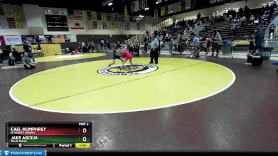 106 lbs 1st Place Match - Jake Agolia, Team SoCal vs Cael Humphrey, Hi Desert Swarm