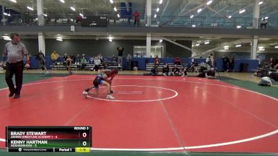 68 lbs Round 3 (16 Team) - Brady Stewart, Askren Wrestling Academy 1 vs Kenny Hartman, Neighborhood