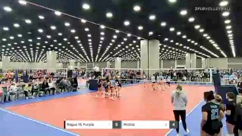 Rogue 15 Purple vs Michio - 2022 JVA World Challenge presented by Nike - Expo Only