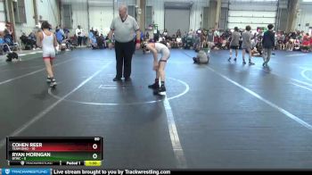 80 lbs Round 3 - Cohen Reer, Team Ohio vs Ryan Morngan, BTWC