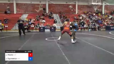 74 kg Consolation - Jeremiah Moody, Hawkeye Wrestling Club vs Joshua Ogunsanya, New York City RTC