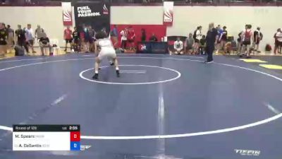 74 kg Round Of 128 - Mason Spears, Brown Regional Training Center vs Al DeSantis, Scarlet Knights Wrestling Club