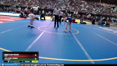 2A 98 lbs Champ. Round 1 - Peyton Lingo, St. Maries vs Breylon Moon, Ririe