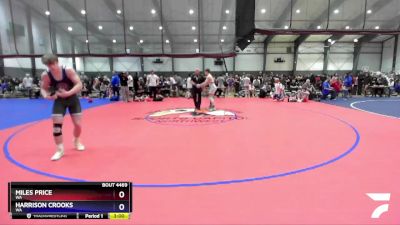 157 lbs Champ. Round 3 - Miles Price, WA vs Harrison Crooks, WA