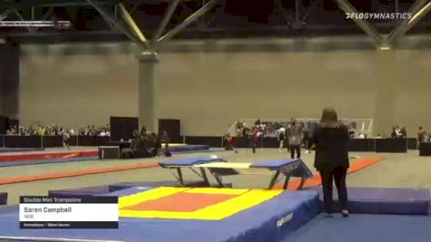 Soren Campbell - Double Mini Trampoline, NSB - 2021 USA Gymnastics Championships