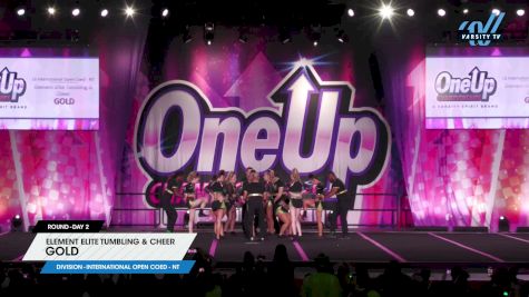 Element Elite Tumbling & Cheer - GOLD [2024 L6 International Open Coed - NT Day 2] 2024 One Up Grand Nationals
