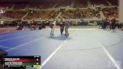 D2-190 lbs Quarterfinal - Austin Ferguson, Flowing Wells High School vs Tristan Bacon, Raymond Kellis