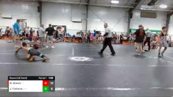 72 lbs Round 6 (8 Team) - Mason Brown, Team Palmetto vs Joey Fontana, Reverence Wrestling Club