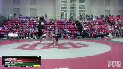 106 lbs Cons. Round 3 - Luke Brock, Montgomery Bell Academy vs Bentley Edwards, Boyd Buchanan