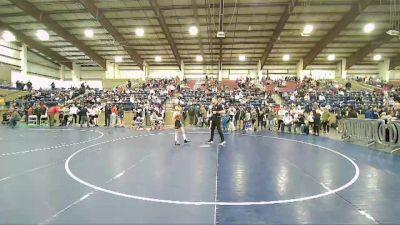 74 lbs Quarterfinal - Bowdee McPherson, JWC vs Sean Levin, Wingz Wrestling Club