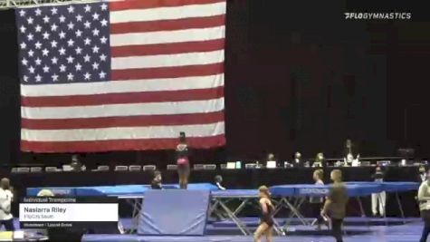 Nasiarra Riley - Individual Trampoline, FlipCity South - 2021 USA Gymnastics Championships
