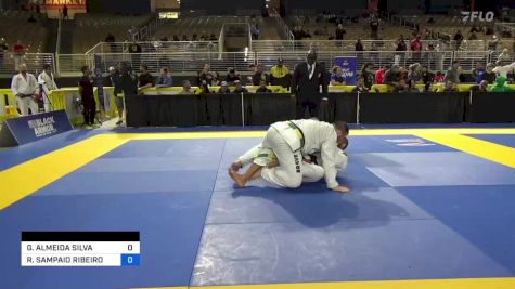 GUSTAVO ALMEIDA SILVA vs RICARDO SAMPAIO RIBEIRO 2024 Pan Jiu Jitsu IBJJF Championship