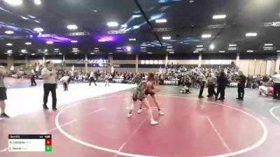 116 lbs Quarterfinal - Mya Gonzales, Kingdom WC vs Eliana Garcia, Pounders WC