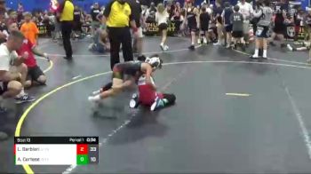 46 lbs Round 5 (6 Team) - Lorenzo Barbieri, Steel Valley vs Achilles Cortese, Team Gotcha